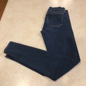 J crew skinny jeans , size 24/28 stretch